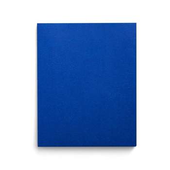 Staples School Grade 2 Pocket Folder with Fasteners Blue 25/Box 27542-CC