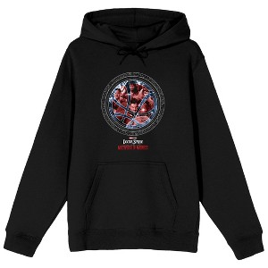 Dr. Strange Multiverse Of Madness Window Rune Characters Men's Black Sweatshirt - 1 of 1