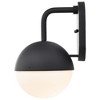 Nuvo Lighting Atmosphere 1 - Light Lantern in  Matte Black - 3 of 4