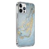 SaharaCase Marble Series Case for Apple iPhone 13 Pro Max Blue/Gold (CP00163) - 2 of 4
