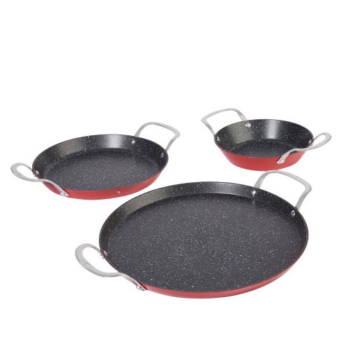 Curtis Stone Dura-Pan Nonstick Cast Aluminum All Day Pan Refurbished Cherry  in 2023