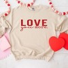 Simply Sage Market Women's Graphic Sweatshirt Love You More - 3 of 4