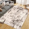 Washable Rug Area Rugs for Living Room: Modern Abstract Neutral Soft Large Rug for Bedroom Dining Room Under Kitchen Table Home Office Decor - 3 of 4