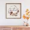 Kendrick Home Autumn Gather Wreath Wall Art - 3 of 4