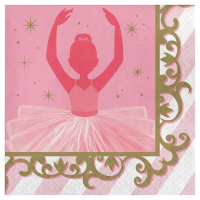 16ct Ballet Napkins