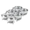 Chafing Dishes for Buffet Set: Round Chafing Dish Buffet Set with Lids | Chafers and Buffet Warmers Sets | Serving Food Warmer | Chafers Servers Sets - 2 of 4