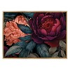 Kate & Laurel All Things Decor 31.5"x41.5" Sylvie Dark Academia Floral in Rich Jewel Tones Framed by The Creative Bunch Studio Gold - 2 of 4