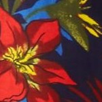 red floral