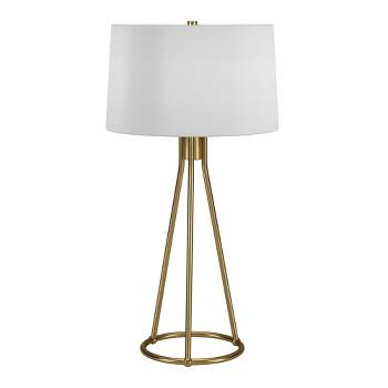 Hampton & Thyme 28" Tall Table Lamp with Drum Fabric Shade
