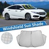 Unique Bargains Car Window Cover for Honda N-BOX JF5 / JF6 Series Aluminum Film Foldable - 2 of 4
