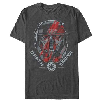 Men's Star Wars Rogue One Rogue One Death Trooper Helmet T-Shirt