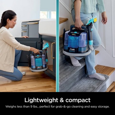 ‼️has stains and dust ‼️Shark StainStriker HairPro Portable Carpet, Upholstery & Area Rug Cleaner with Pet Mess & Hair Tools PX251TGT