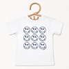 The Juniper Shop SmileyWorld Patriotic Stars Stacked Toddler Short Sleeve Tee - 2 of 4