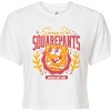 Women's - Spongebob Squarepants - Collegiate Cropped Graphic T-Shirt - 2 of 4