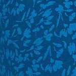 blue feathered print