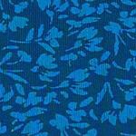 blue feathered print
