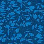 blue feathered print