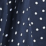 navy/white dot