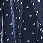 navy/white dot