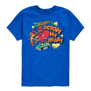 Boys' - Hot Wheels - Octopi My Heart Short Sleeve Graphic T-Shirt - 1 of 4