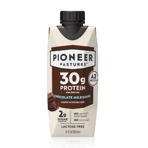 Pioneer Pastures High Protein Chocolate Milk Shake - 11 fl oz - 1 of 4