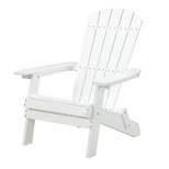 Marie Plastic Folding Adirondack Chair  | Karat Home