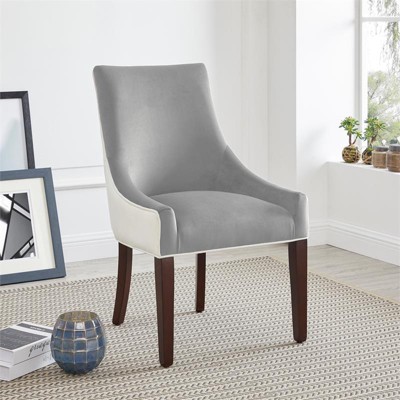 Jolie Upholstered Dining Chair -Smoke Gray - Comfort Pointe