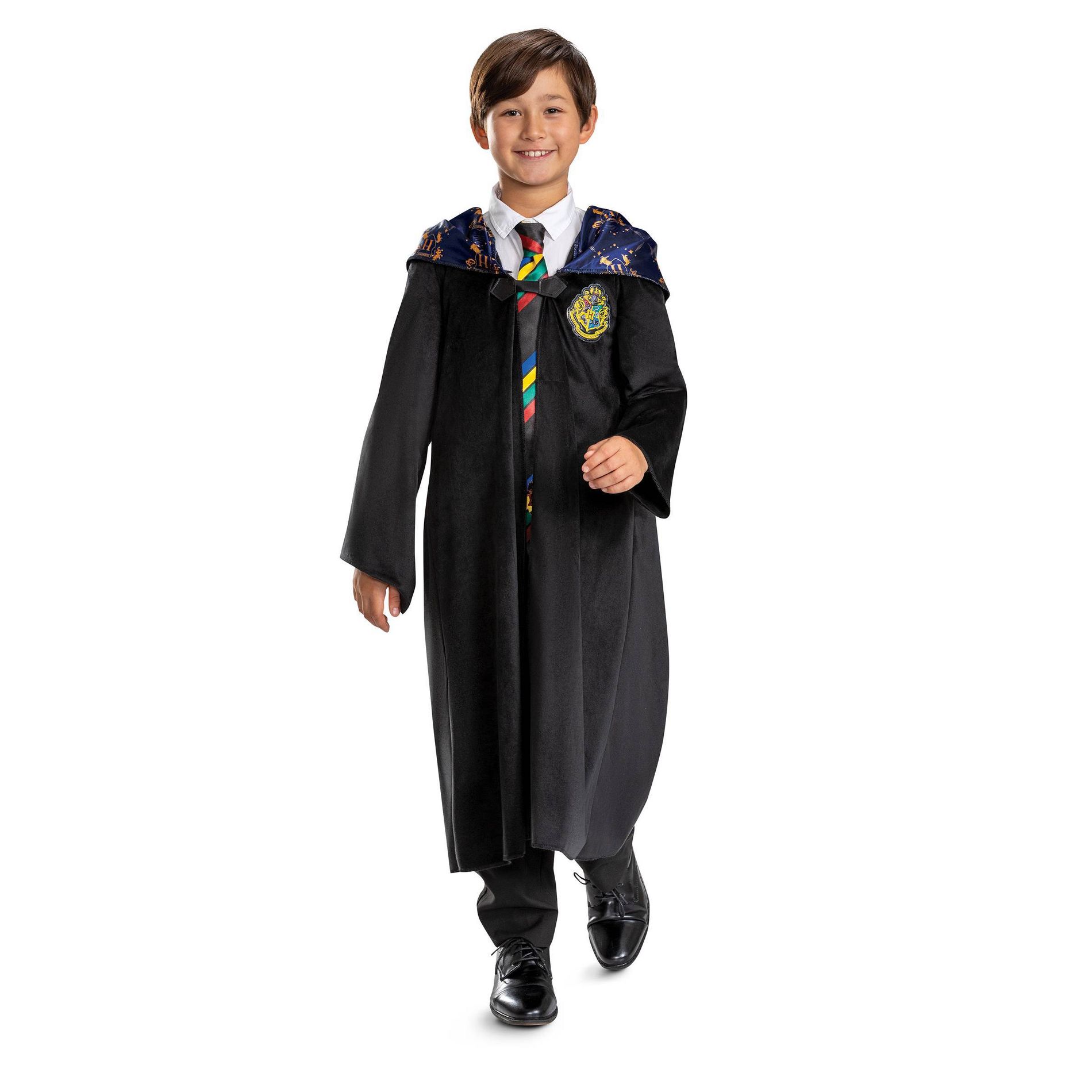 Warner Bros. Kids' Harry Potter Four House Classic Costume Robe One Size: Halloween