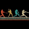 Adult Design By Humans Vintage Distressed Baseball Swing By LuckyCharm99 Pullover Hoodie - 2 of 2