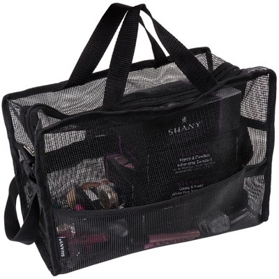 SHANY Collapsible Organizer Mesh Bag and Travel Tote