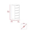 NicBex 5 Drawer Dresser for Bedroom,Modern Style Drawers with Black Handle,Dressers for Kids Room,Living Room,Entry and Hallway - 3 of 4