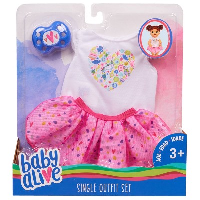 baby alive single outfit set