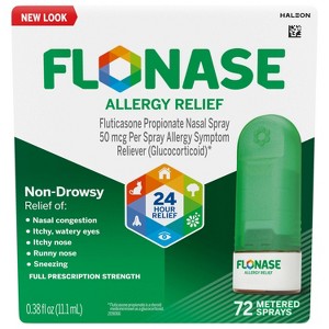 Flonase Allergy Relief Nasal Spray - Fluticasone Propionate - 1 of 4