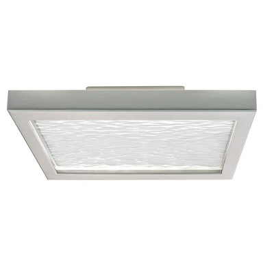 Norwell Lighting For-Square 1 - Light Flush Mount in  Brushed Nickel