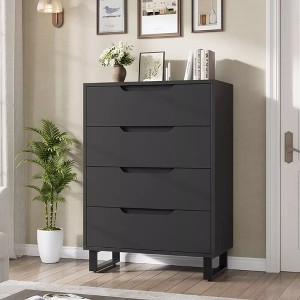 Jojoka 4 Dresser for Bedroom,Freestanding Vertical Drawer Cabinet with Storage for Living Room - 1 of 4