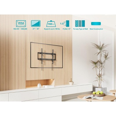 Monoprice Black Adjustable Tilting Wall Mount for 32" to 55" TVs