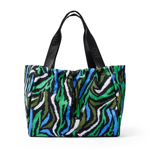 Disco Zebra Green Tote Bag - Dvf For Target : Target