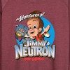 Women's - Jimmy Neutron - Boy Genius Lightweight French Terry Wide Neck Long Sleeve Shirt - 2 of 4