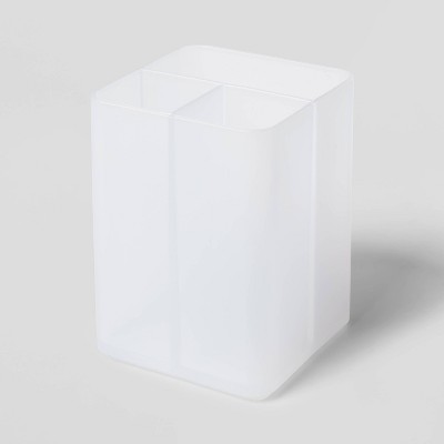 Photo 1 of Plastic Pencil Holder Clear - Brightroom