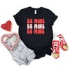 Simply Sage Market Women's Be Mine Bold Distressed Short Sleeve Graphic Tee - 3 of 3