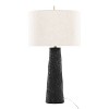 LumiSource (Set of 2) Kona 31" Contemporary Table Lamps Matte Black Polyresin, Modern Brass and Natural Linen Shade - 2 of 4