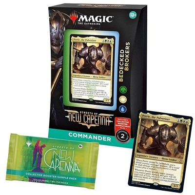 Magic The Gathering Magic: The Gathering Streets of New Capenna Commander Deck – Bedecked Brokers + Collector Booster Sample Pack