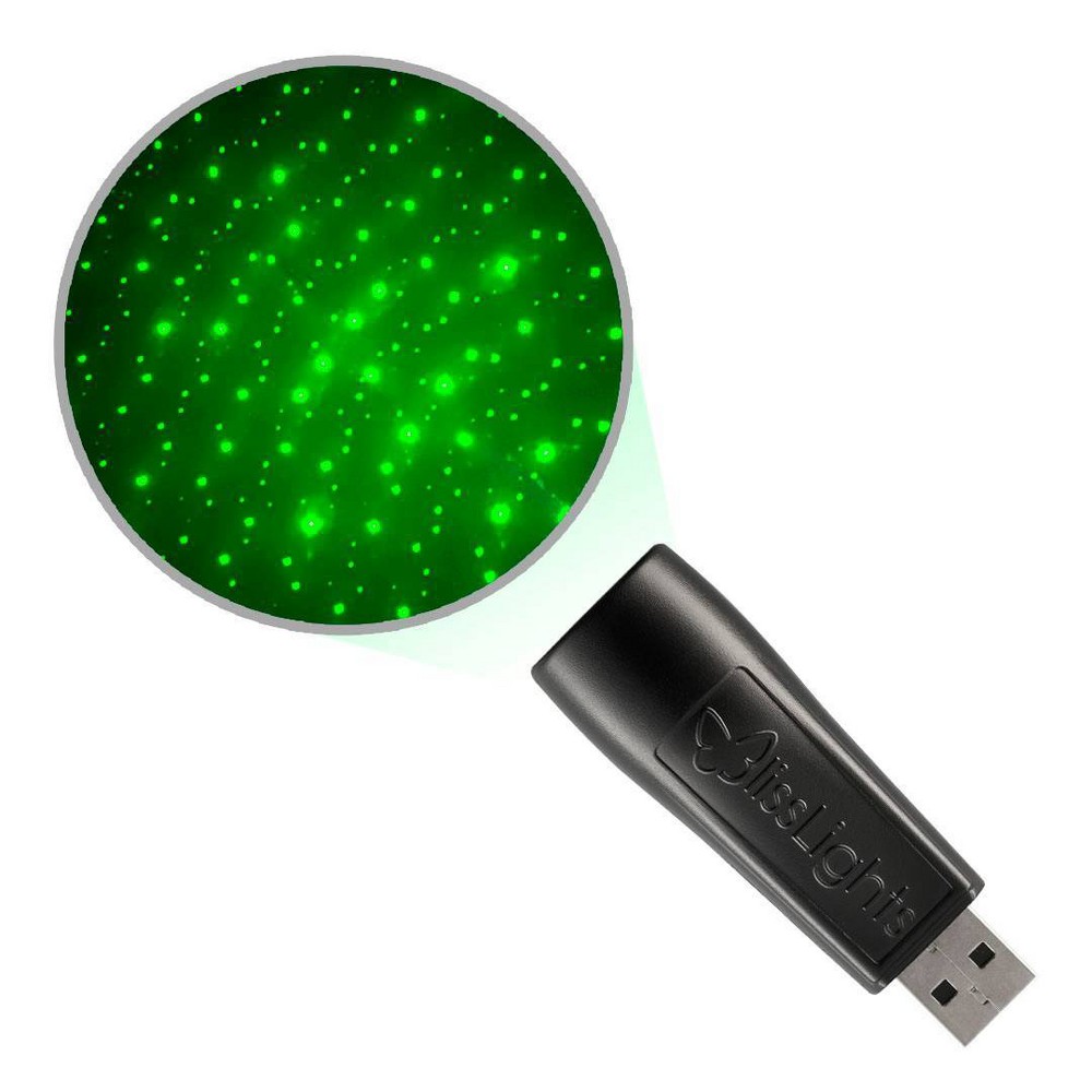 Photos - Floodlight / Street Light Starport USB Laser Star Projector  – BlissLights(Green Stars)