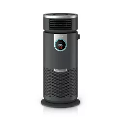 Shark 3-in-1 Air Purifier, Heater and Fan with NanoSeal HEPA, Cleansense IQ, Odor Lock, for 500 Sq. Ft, Gray, HC452