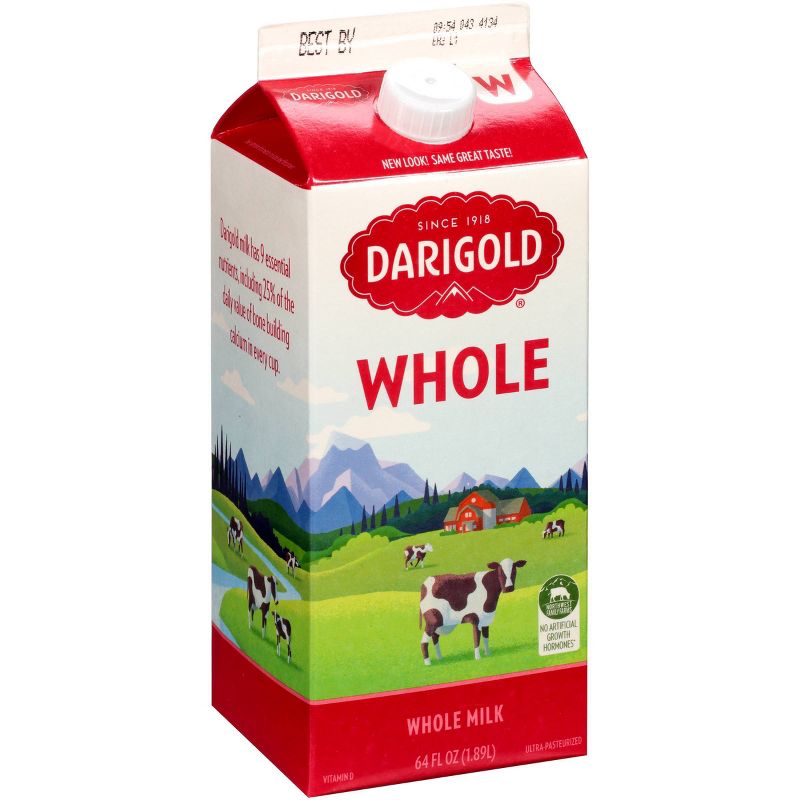 Darigold Whole Milk - 0.5gal, 2 of 3