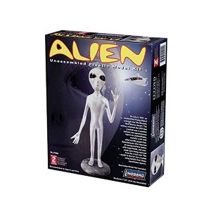 Lindberg Alien Rosewell 7 Inch Unassembled Plastic Model Kit - 1 of 2