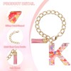 Unique Bargains Epoxy Resin Colorful Glittery Tassel Sports Water Bottle Accessories Letter Charm 1 Pc - 3 of 4