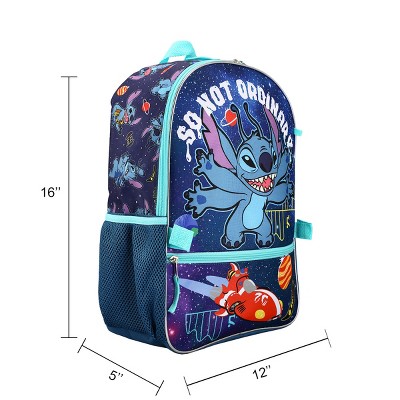Disney Lilo & Stitch So Not Ordinary 5-Piece Backpack Set for school - image 5
