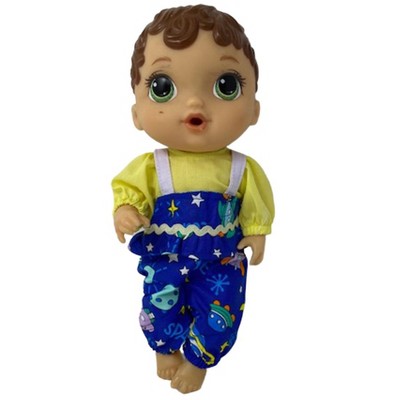 Doll Clothes Superstore Planet Print Jumpsuit Fits 12 Inch Little Baby Dolls