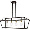 Livex Lighting Devone 4 - Light Chandelier in  Bronze/Antique Brass - 3 of 4